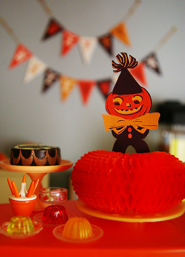 pumpkin setting